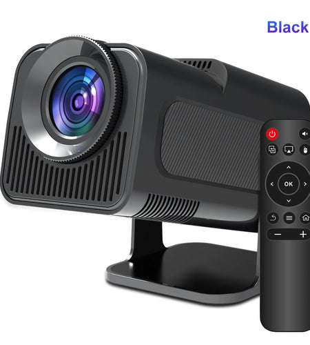 4K Android 11 Projector Native 1080P 390ANSI HY320 Dual Wifi6 BT5.0 1920*1080P Cinema Portable Projetor Upgrated HY300